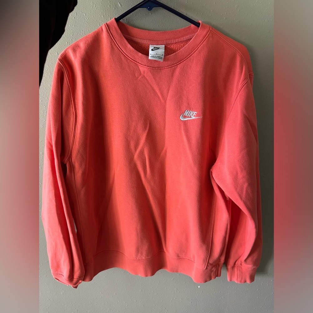 Coral Pink Medium Nike Crewneck Sweatshirt
